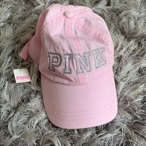 VS pink baseball hat NEVER WORN NWT